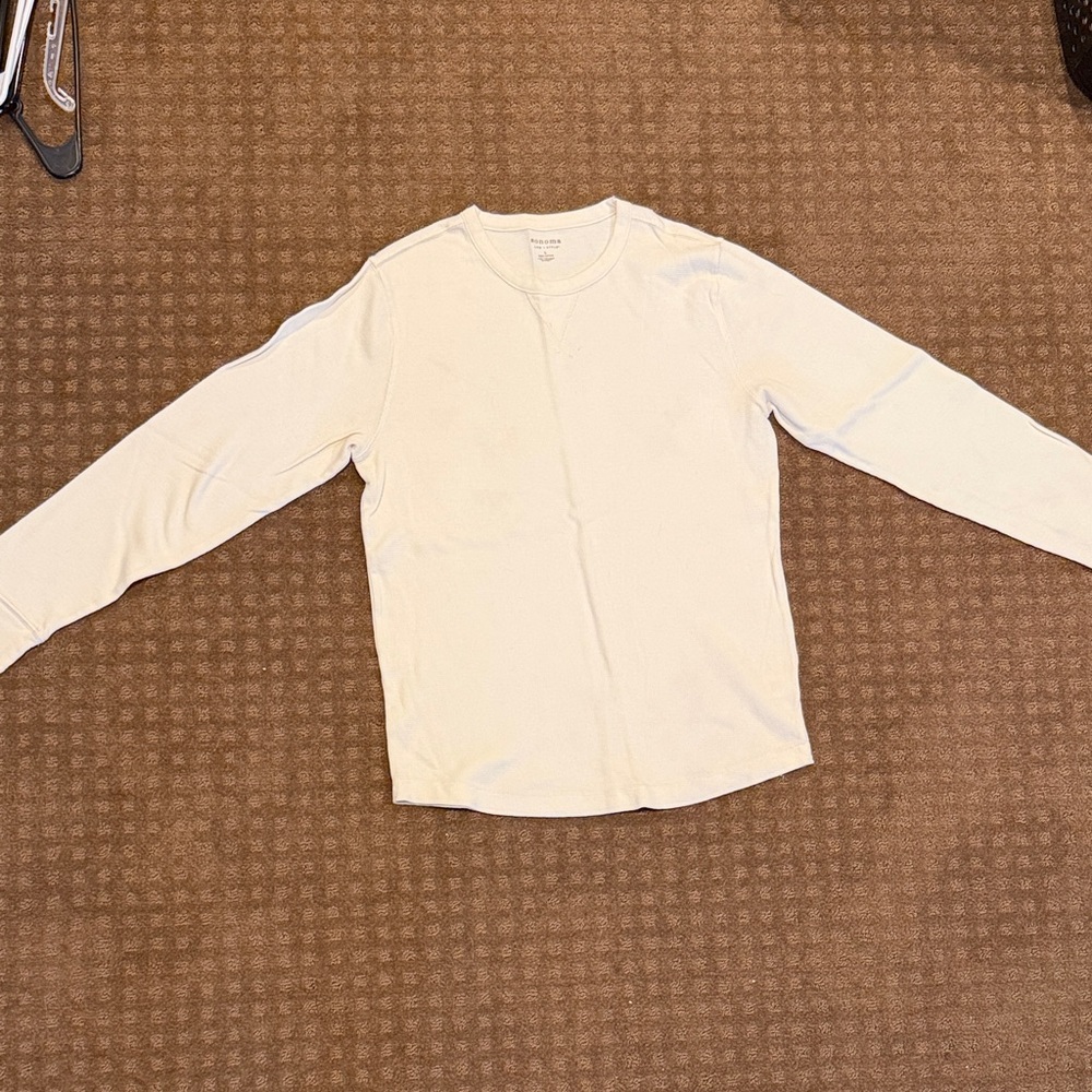 Sonoma Cream Long Sleeve Top
